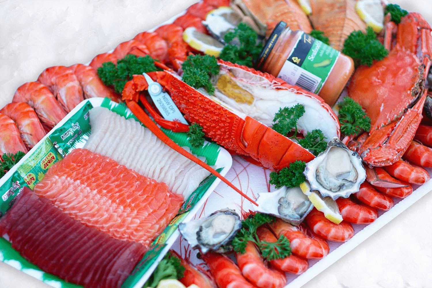 Seafood platters, anyone?