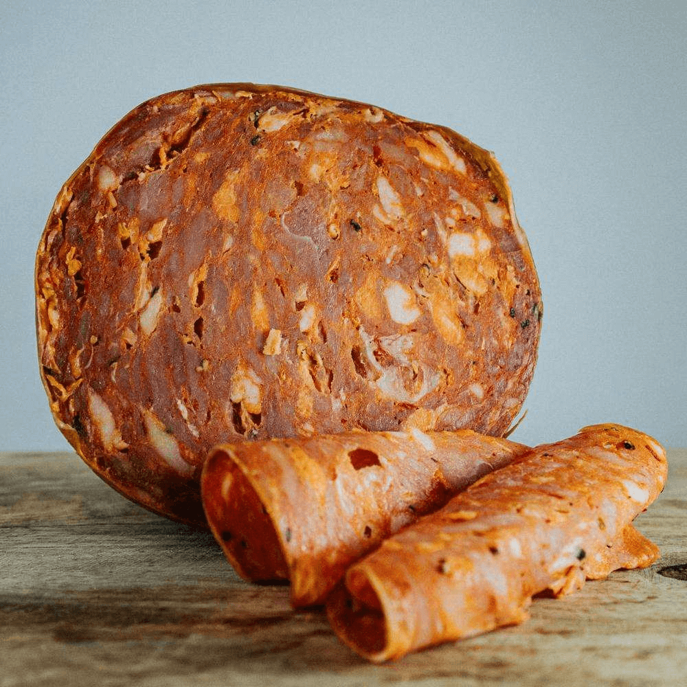 Morcon salami is one sophisticated Spanish salami