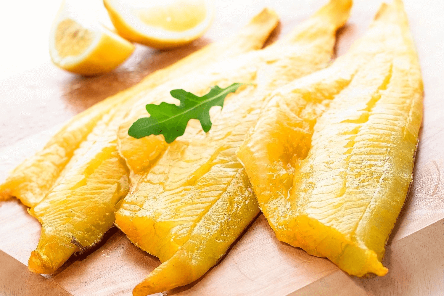 How about the crisp freshness of smoked haddock fillets?