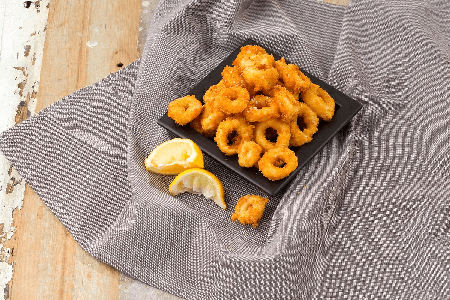 Check out these crispy squid rings from Manettas.